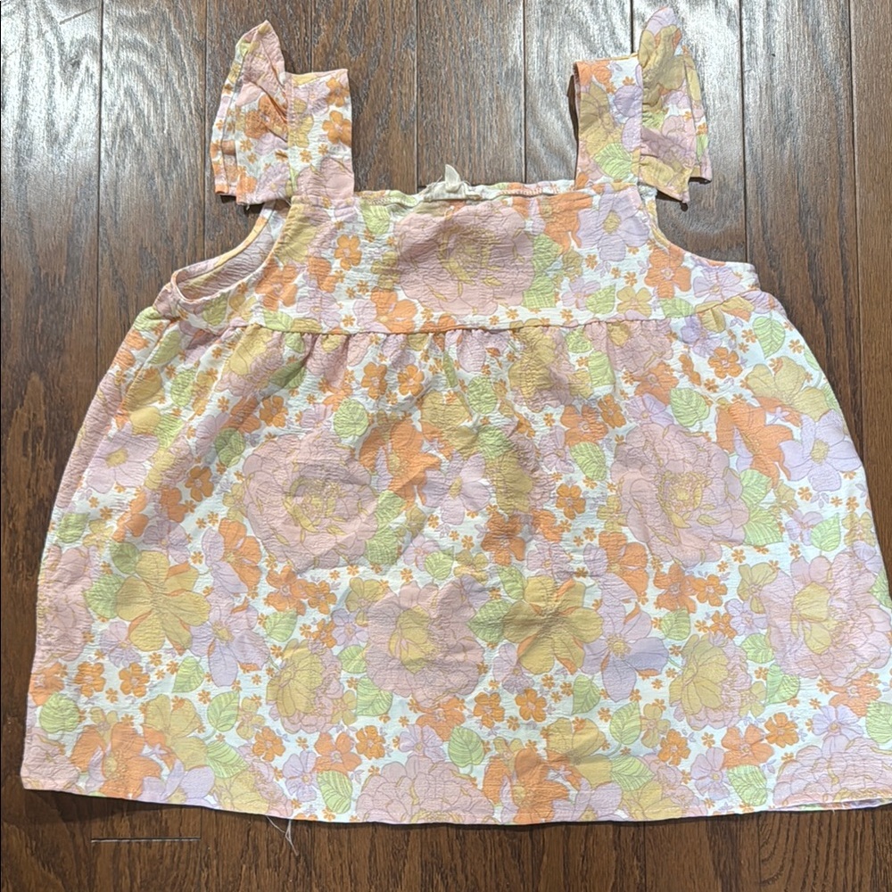 Floral Sleeveless Top
